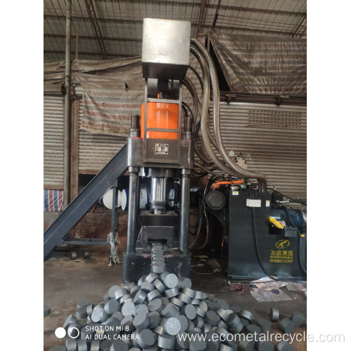 Hydraulic Scrap Metal Shavings Briquette Making Machine